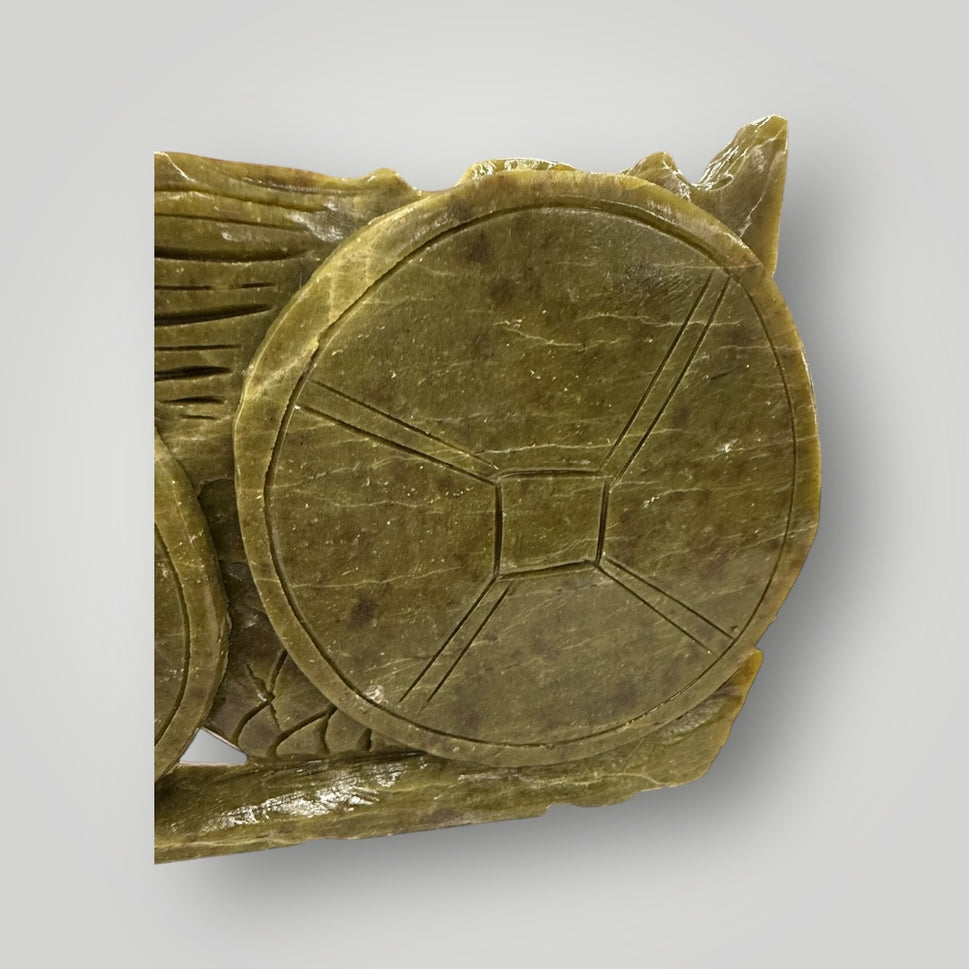 Exquisite Jade Dragon with Ornate Hand‑Carved Details