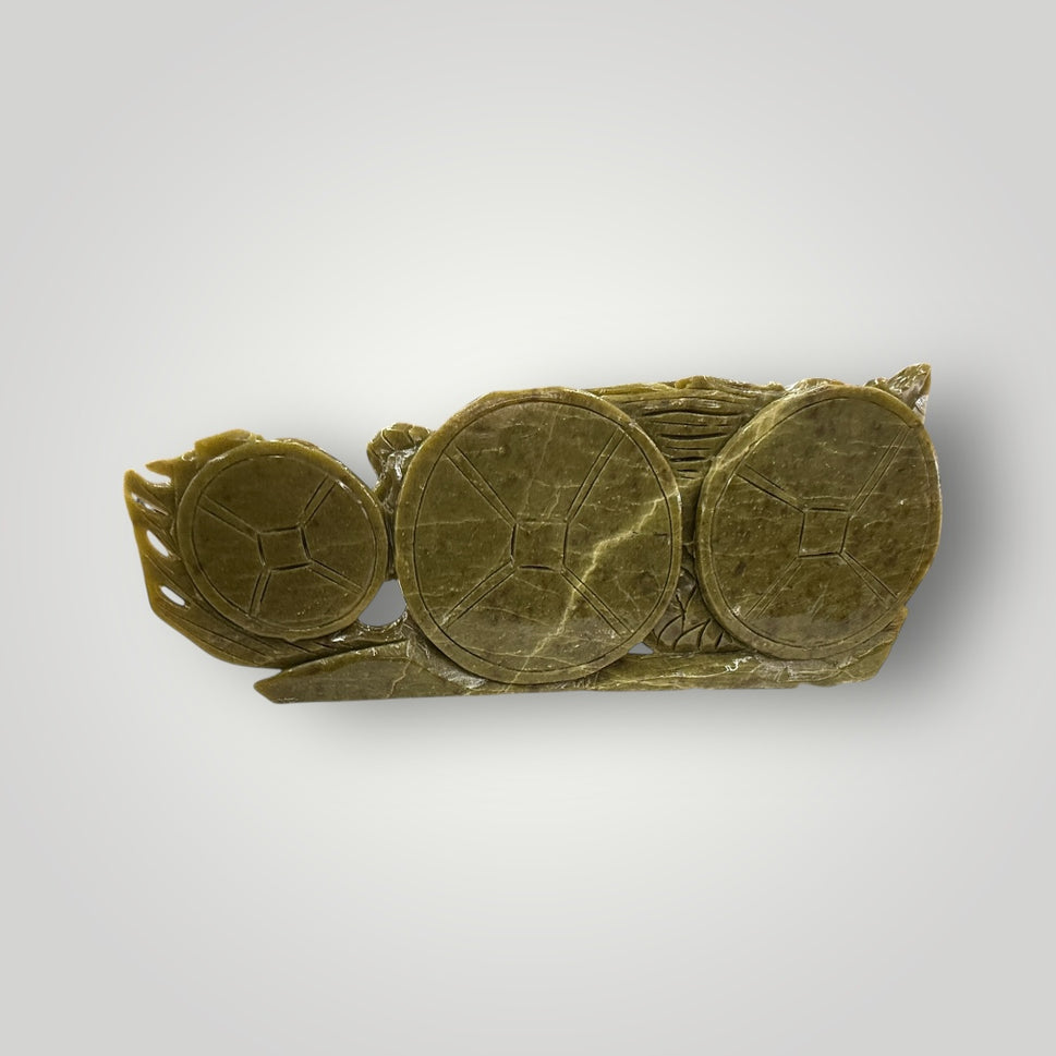 Exquisite Jade Dragon with Ornate Hand‑Carved Details