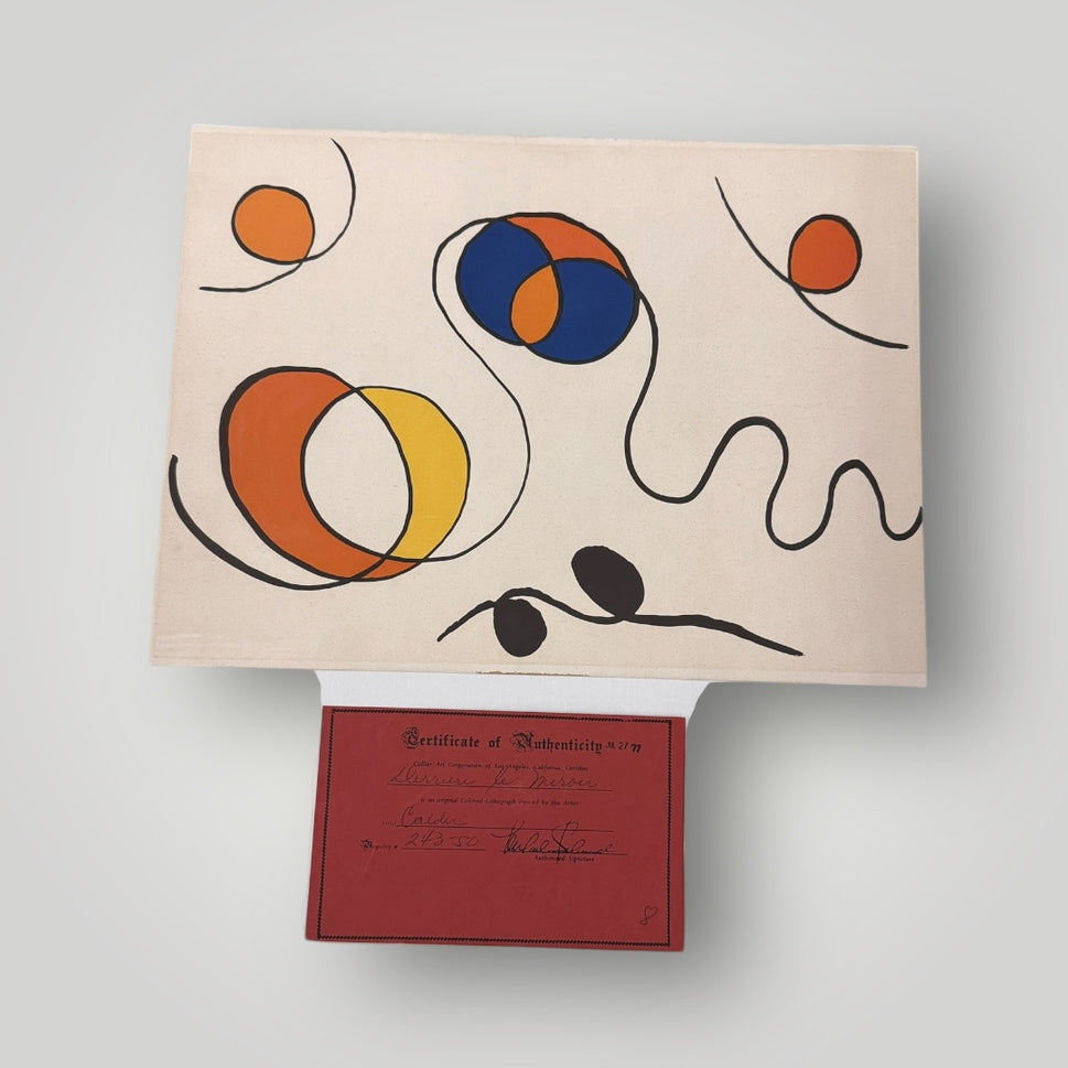Alexander Calder Lithograph – Vibrant Modern Art Collectible