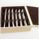 Switch Vintage 1960s Mother-of-Pearl Caviar Knife Spreaders – Set of 6 in Original Box Made in Hong Kong 2 image
