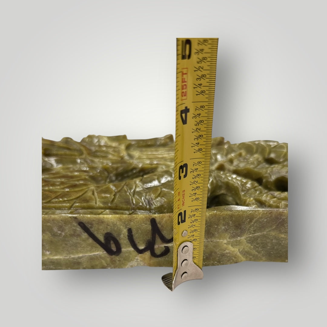 Exquisite Jade Dragon with Ornate Hand‑Carved Details