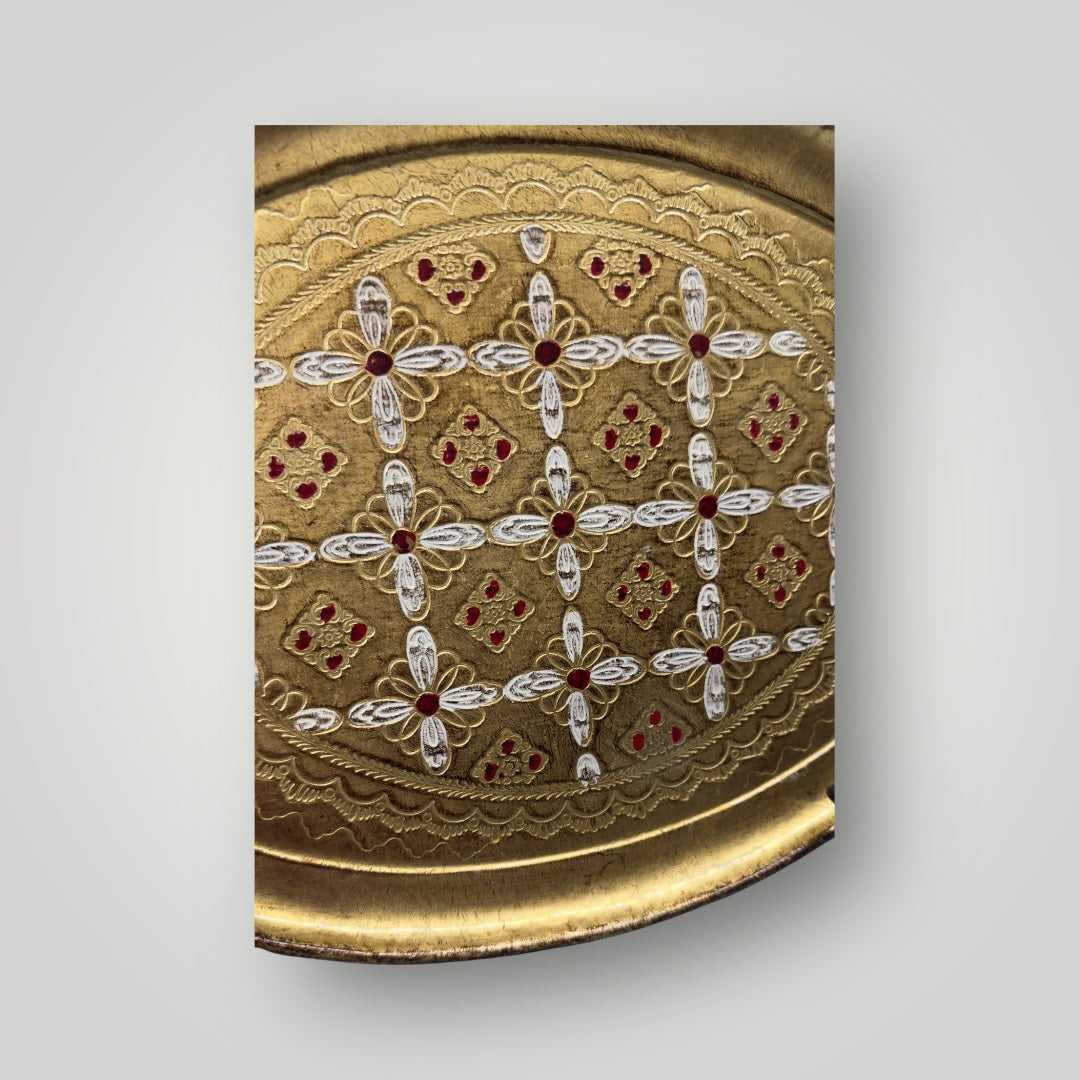 Italian Florentine Gilt Tray – Vintage Elegance from Florence ...