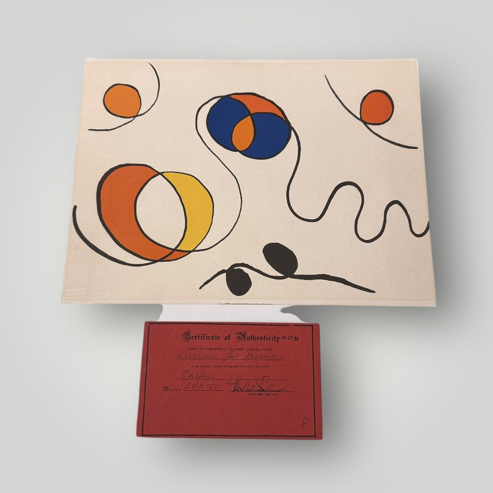Alexander Calder Lithograph – Vibrant Modern Art Collectible