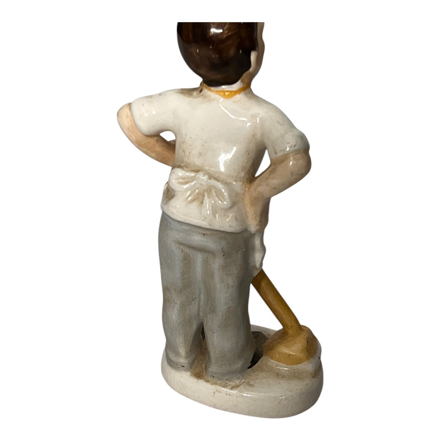 Who wears the pants figurine, Vintage Enesco, Made in Japan, Man only