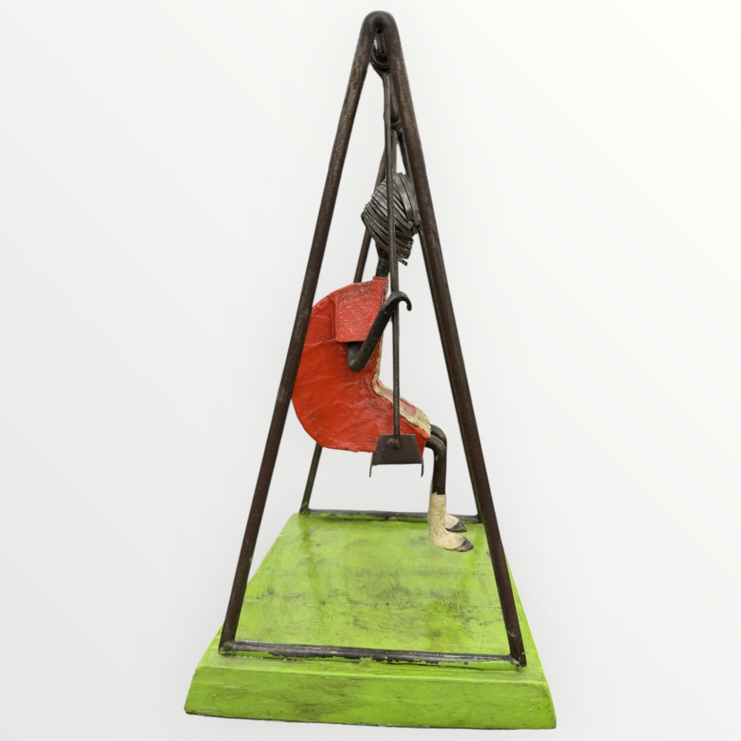 Girl on a swing--Manuel Felguerez, 1928-2020