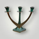 Switch Brass Shabbat Candelabra 3 image