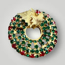Switch Christmas Wreath Vintage Brooch 2 image