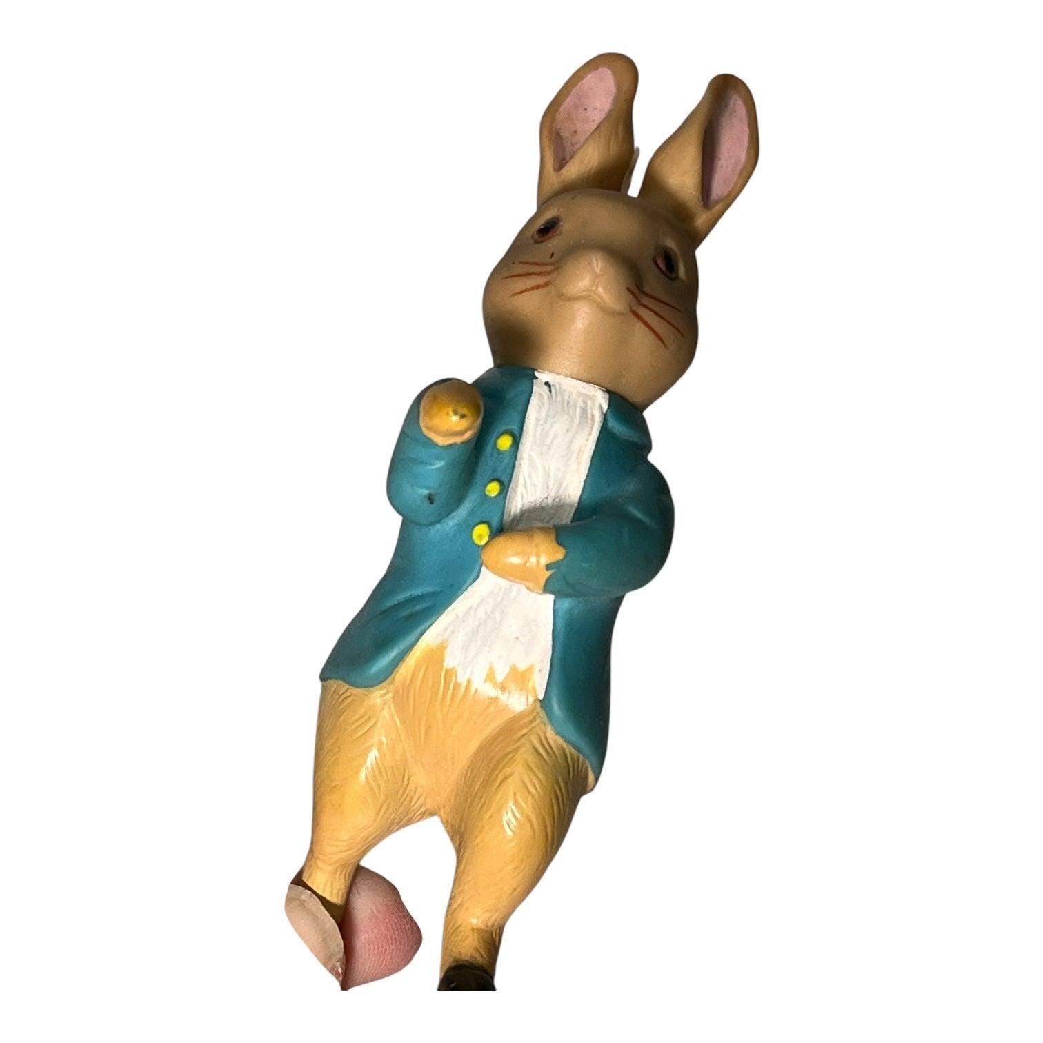 1976 Beatrix Potter Eden Peter Rabbit Rubber Figurine