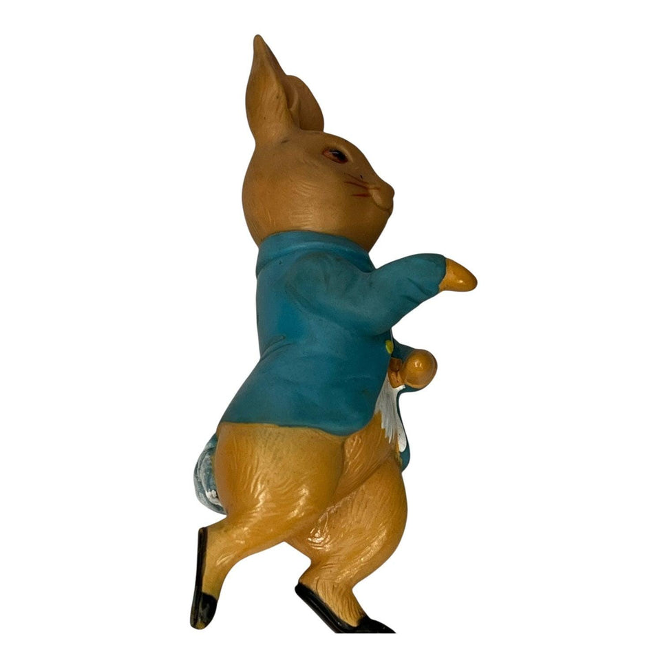 1976 Beatrix Potter Eden Peter Rabbit Rubber Figurine